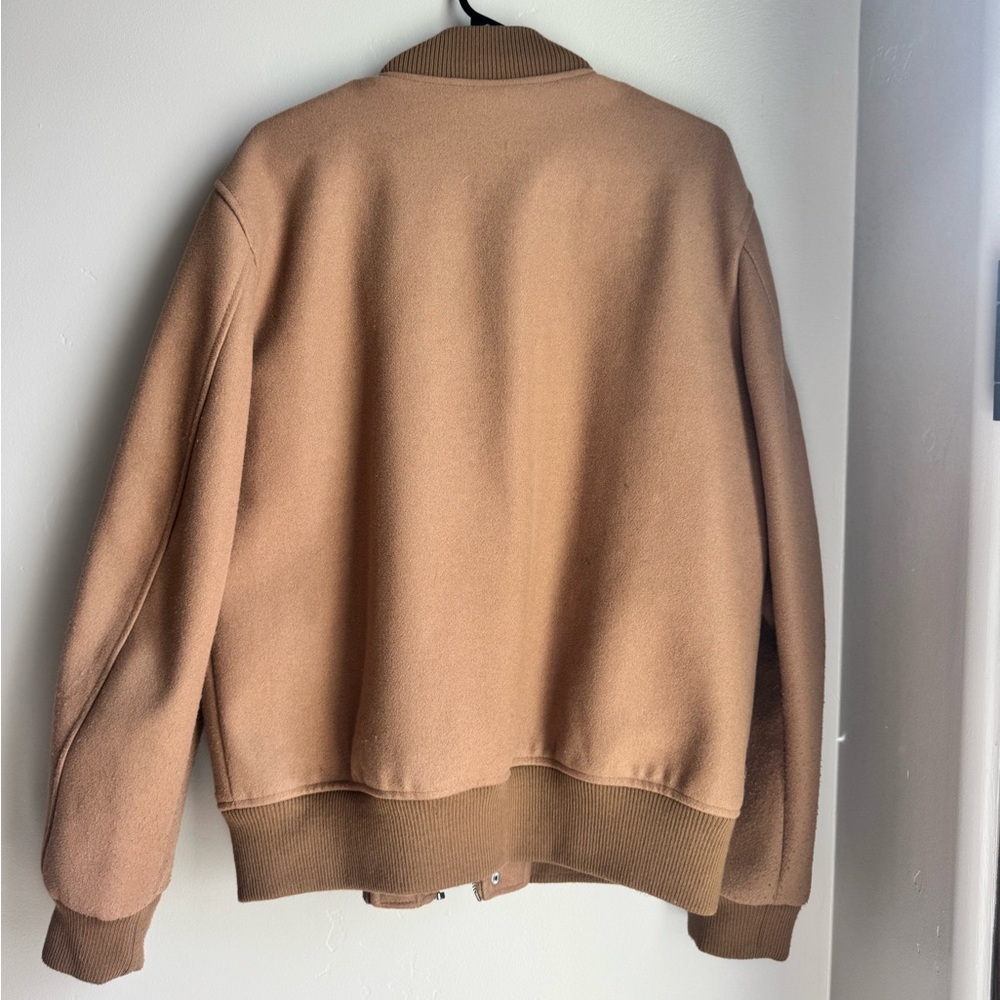 Zara Camel Bomber Jacket - Picture 5 of 5